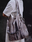 Irregular Tie-dye Lightweight Shoulder Bag