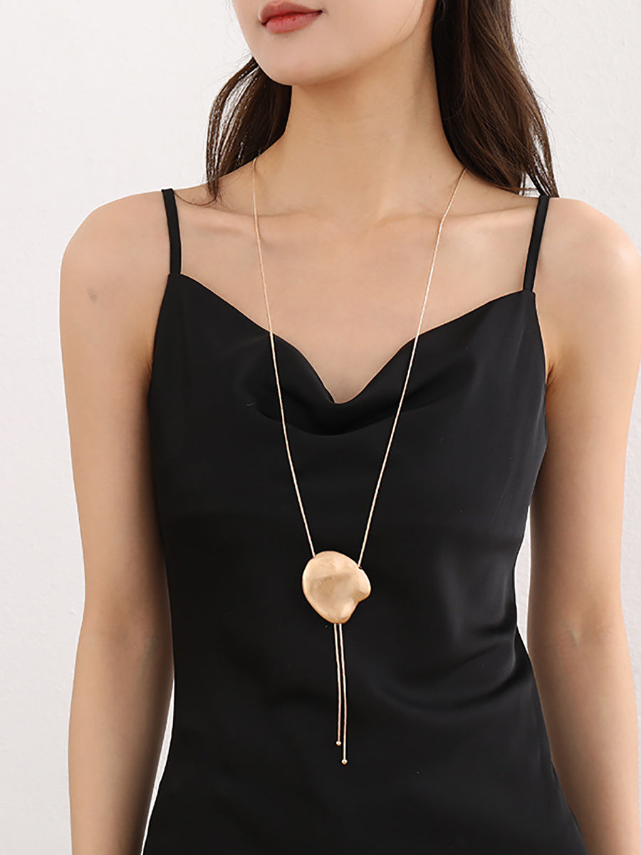 Fashion Alloy Tassel Long Sweater Necklace Main image