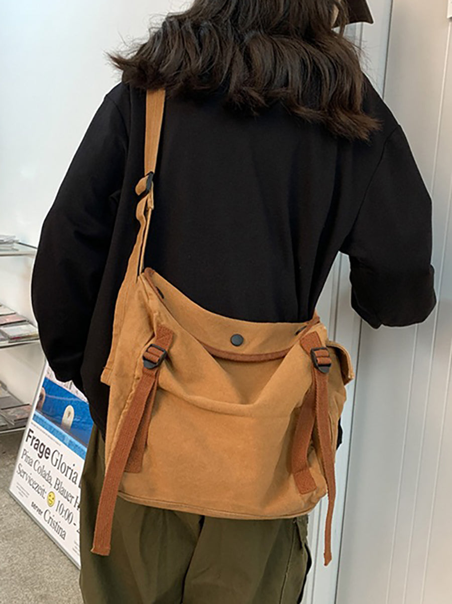 Japan Style Canvas Bag Retro Shoulder Bag Main image