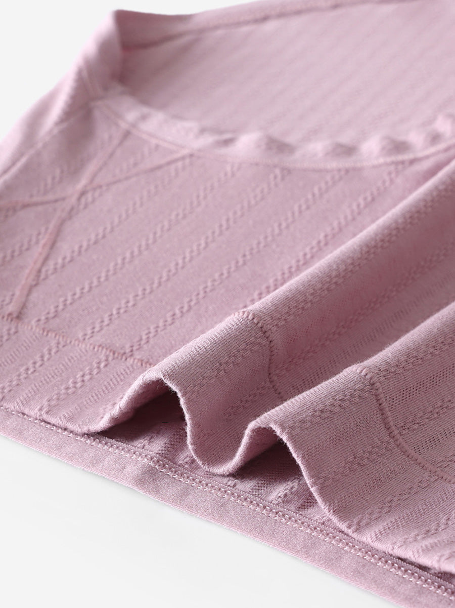 5 Pieces Women Casual Pure Color High Waist Underwear