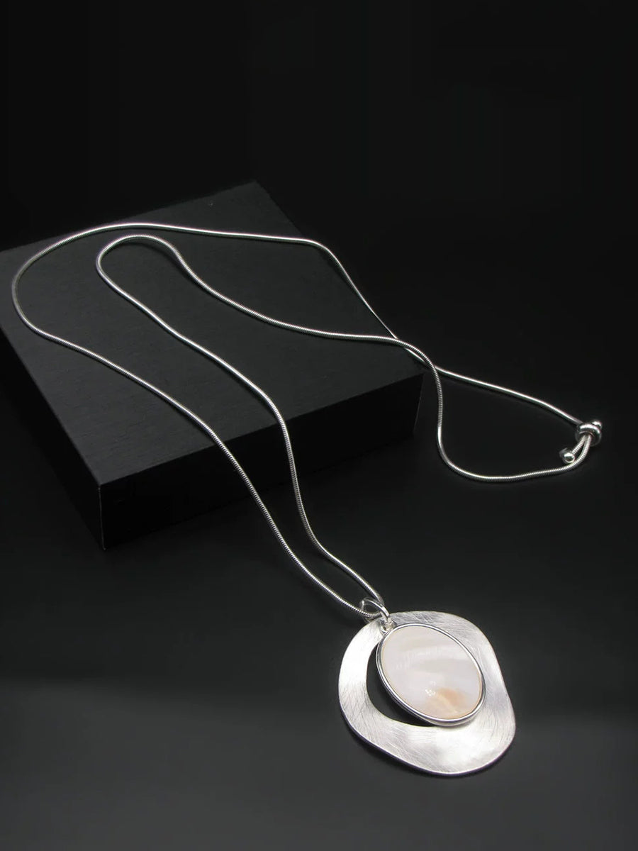 Fashion Irregular Alloy Shell Pendant Long Necklace Secondary image