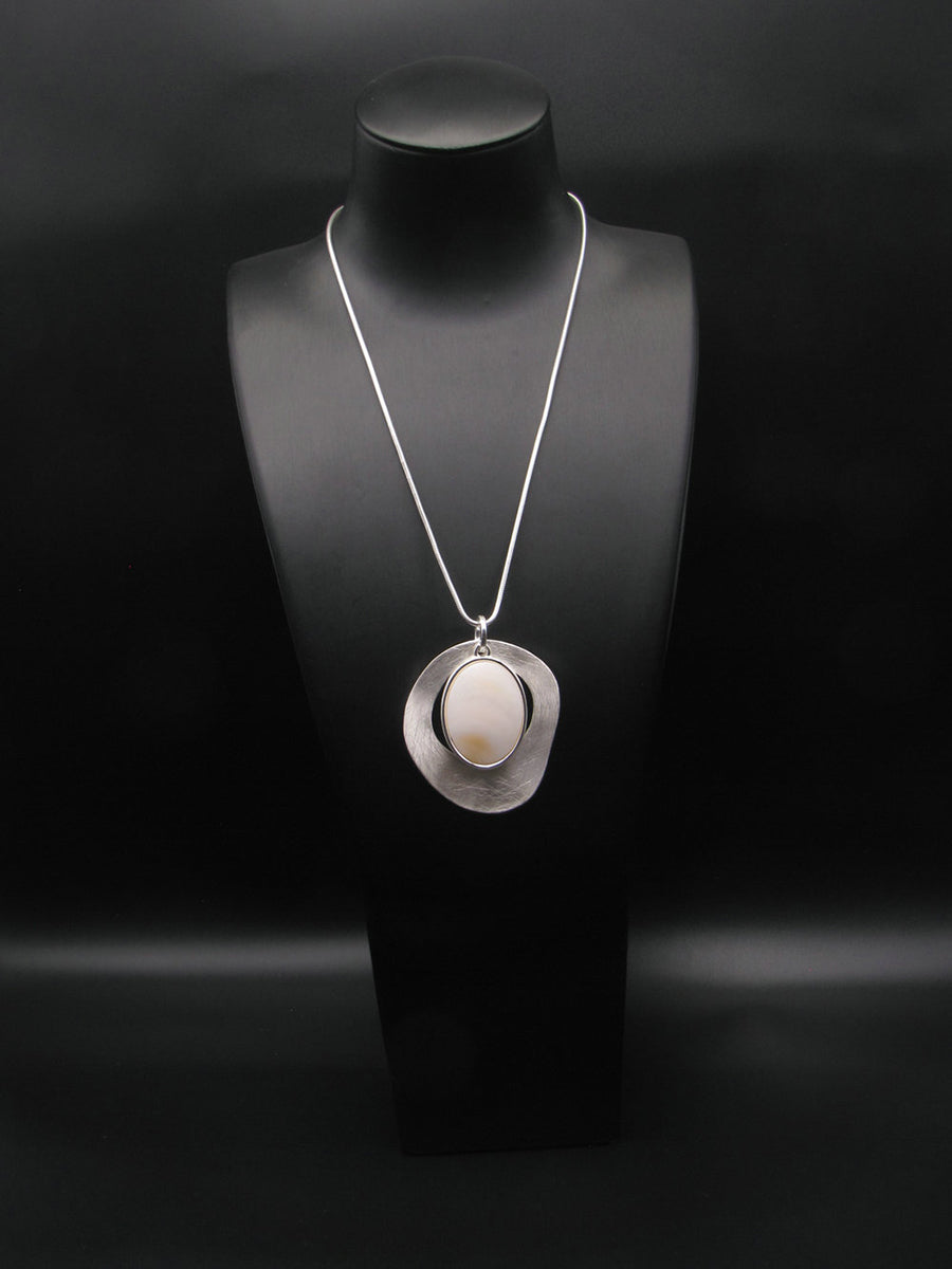 Fashion Irregular Alloy Shell Pendant Long Necklace Main image