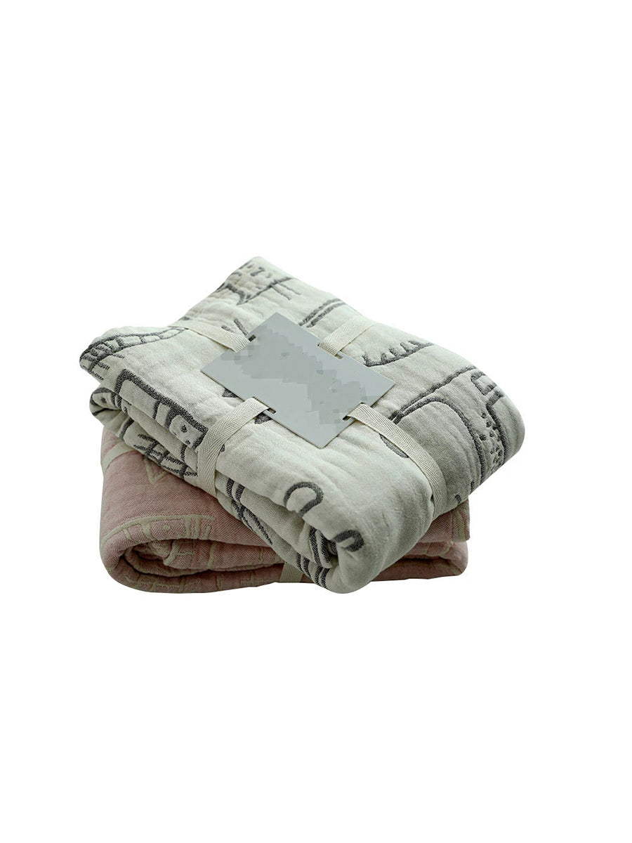 Cartoon Cotton Thickened Pillowcase Adult Children Student Pillowcase