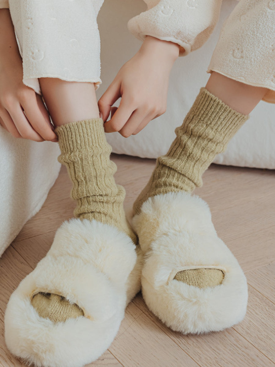 5 Pairs Women Winter Warm Soft Socks