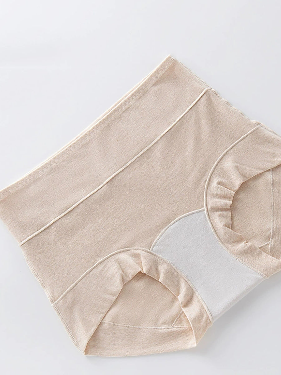 3 Pieces Women Casual High Waist Underwear