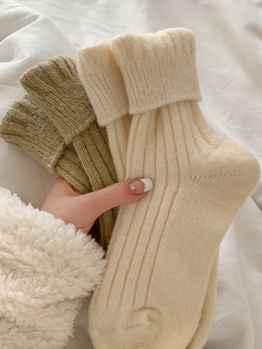 5 Pairs Women Winter Warm Soft Socks
