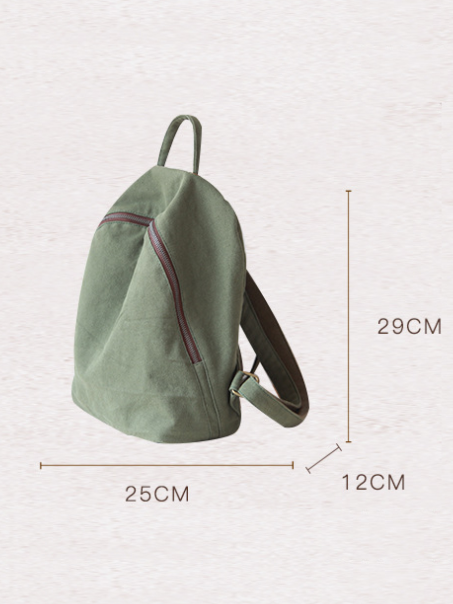 Casual Traval Canvas Backpack