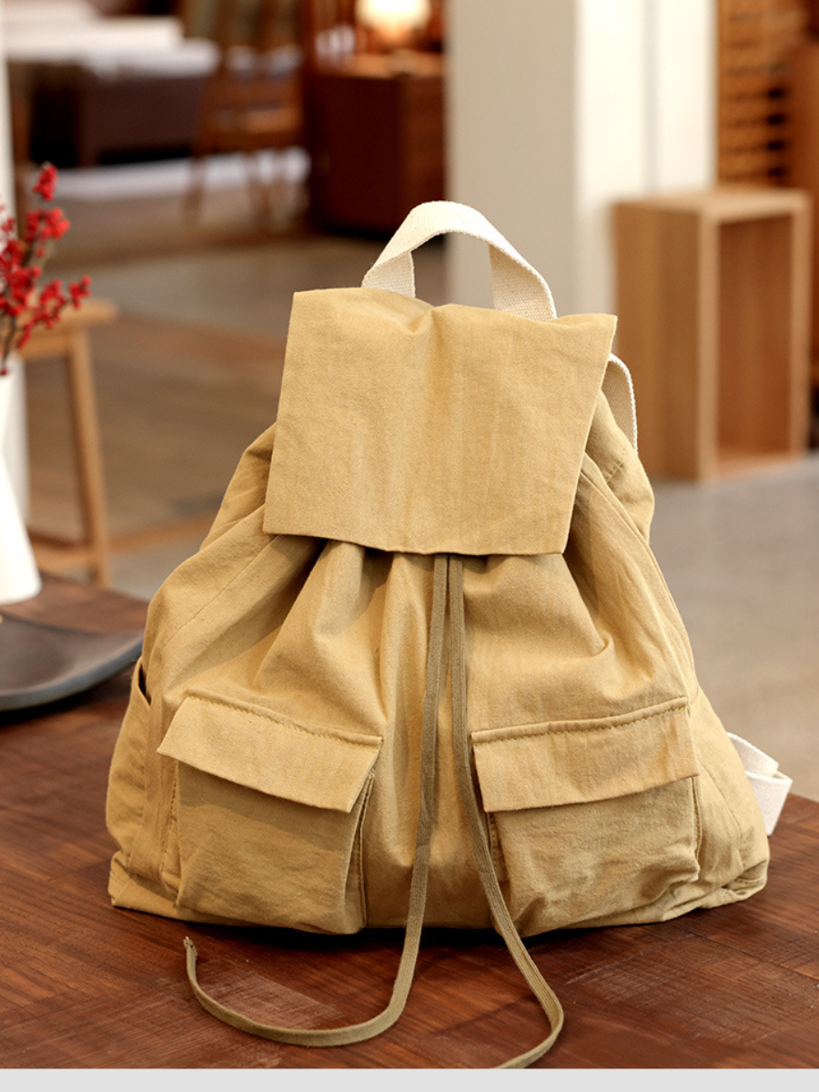 Artistic Casual Canvas Backpack