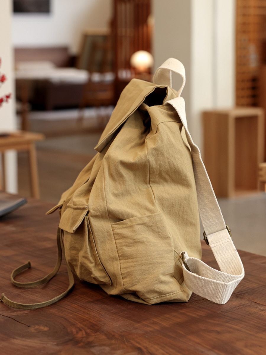 Artistic Casual Canvas Backpack