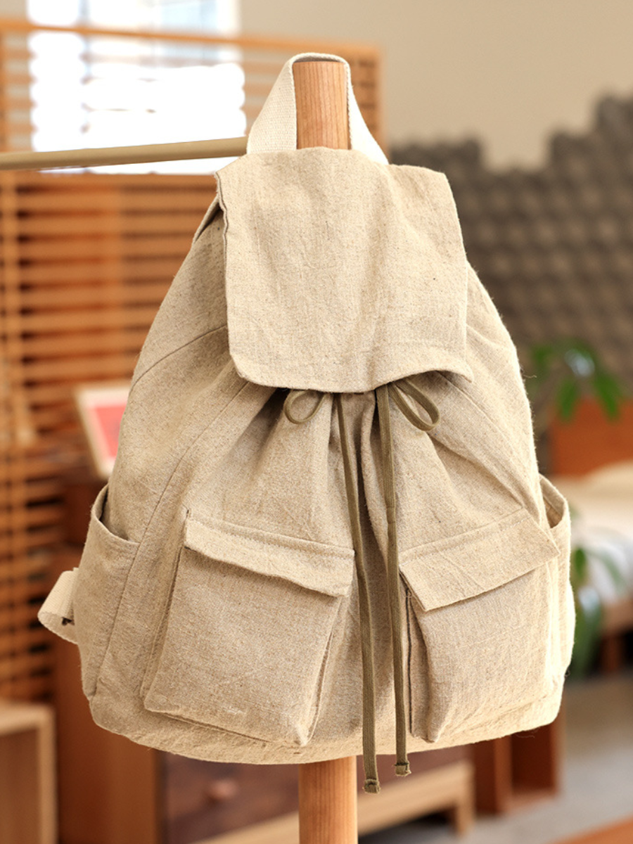 Artistic Casual Canvas Backpack